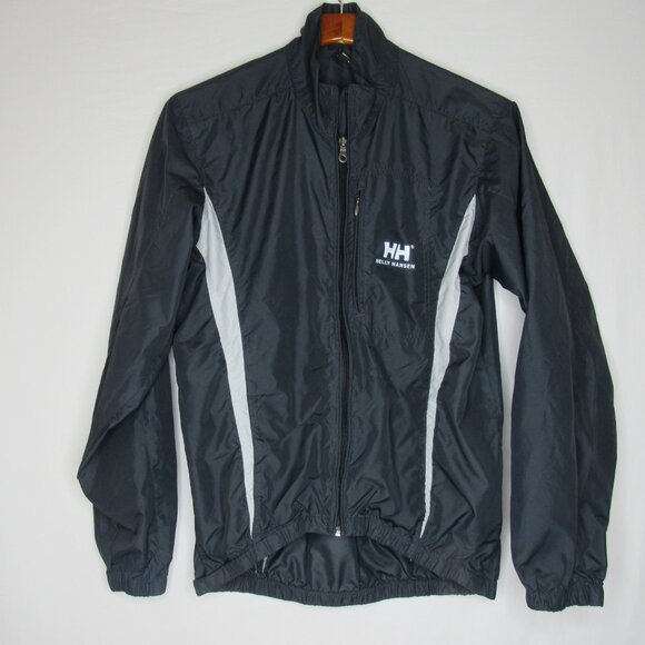 Helly Hansen Black Lighweight Windbreakser Cycling Jacket Men's S Small - Picture 6 of 8